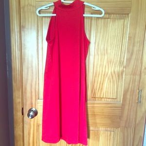 Red Target Dress